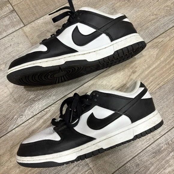 Nike Dunk Low Next Nature Black/White Sneakers - Picture 4 of 7